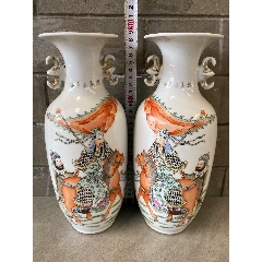 乾隆御制粉彩描金六方花鸟瓶_旧瓷器_臻品汇推荐【7788旧书网】