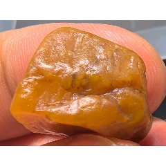 寿山寺坪田黄冻寺坪石寿山田黄石有丝有格有皮21.8克-寿山石-7788奇石收藏