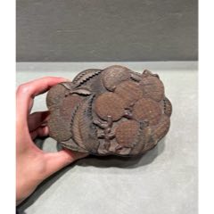 清代剔红花卉纹漆盒-漆盒-7788旧书网