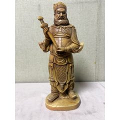 老货精品。篆刻家【友竹】作寿山石田黄石原石原色摆件_寿山石_文玩字画