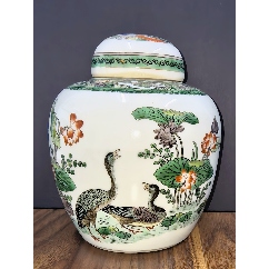 大明成化年制黄地绿彩龙纹瓶_旧瓷器_乡下寻宝人壹店【7788红宝书】