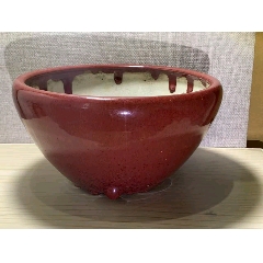清時代　雍正年制　霁红釉窑变　瓢箪型 花瓶 2点 陶磁器 時代物 清雍正霁红釉盘_红釉瓷_提莫收藏行【7788旧书网】