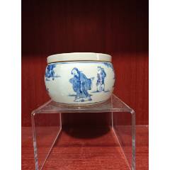 清代光绪时期青花笔筒_青花瓷_百姓小店【7788旧书网】