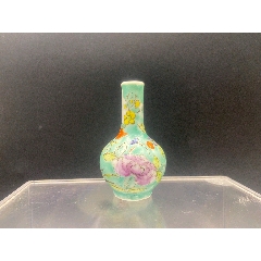 王新茂造矾红四耳盖罐_旧瓷器_百忍堂古玩【7788旧书网】