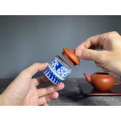 渔樵耕读青花茶碗_青花瓷_亮子小店【7788红宝书】