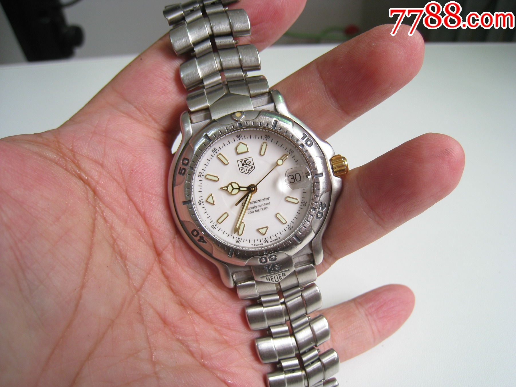 泰格豪雅2892A2瑞士表【自動(dòng)機(jī)械】男美品全原_價(jià)格2070元_第1張_