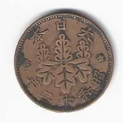 古錢幣 3 點 二分錢 古美術 時代物 重さ約 9g 美術品・アンティーク・コレクション 古錢幣 3 點 二分錢 古美術
