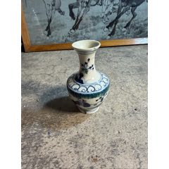 七十年代粉彩山水观音瓶_旧瓷器_丁一晚清民国瓷杂店【7788红宝书】