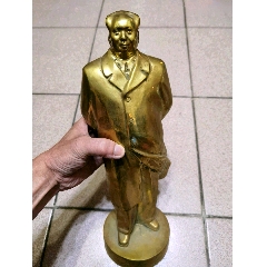 18.5铜观音像底款大明宣德年制_铜像/铜佛像_百姓小店【7788红宝书】