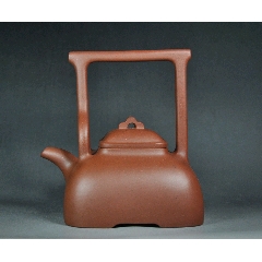 紫砂名家周美凤制鱼化龙大壶_紫砂壶_连环画交易网【7788旧书网】