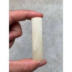 邓石如款龙钮纯净芙蓉石闲章老印章名家古旧文房篆刻收藏_寿山石印_小毕