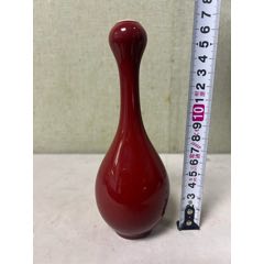 郎窑红瓷水盂，大清光绪年制。_红釉瓷_一品状元【7788红宝书】