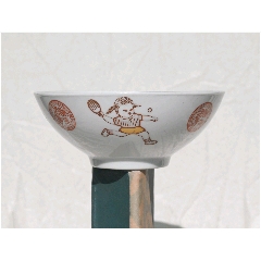 清乾隆珐琅彩描金缠枝花卉蒜头瓶_旧瓷器_先诚后信【7788红宝书】