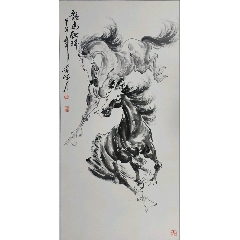 梅兰竹菊》四条屏-花鸟国画原作-7788旧书网