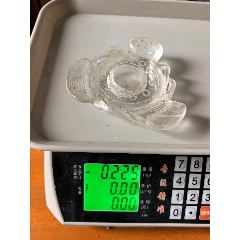 青磁　桃　水滴　時代物 老钧瓷开片冰裂纹寿桃水滴砚滴_水盂/砚滴_永一利【7788旧书网】