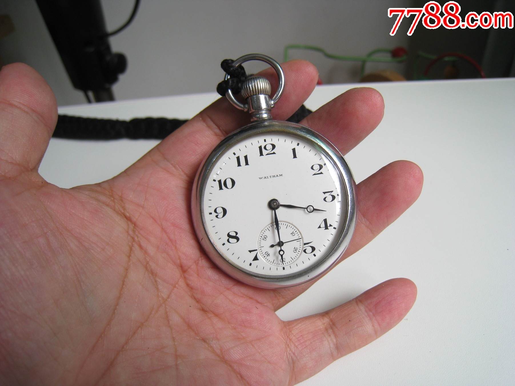華生瓷面瑞士懷表【手動機(jī)械】男好品超大號_價(jià)格310元_第4張_