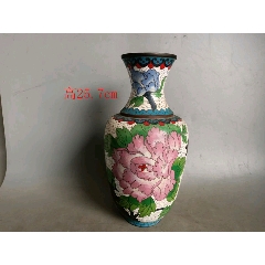 七八十年代出口创汇铜胎掐丝珐琅彩蝴蝶（三）_其他景泰蓝/珐琅_知足常