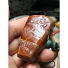 芙蓉石罗汉印章_寿山石_在乡间【7788旧书网】