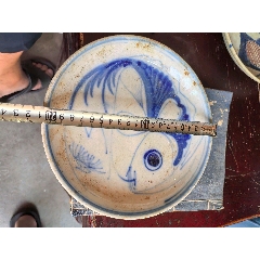 嘉庆道光青花渔樵耕读茶杯酒杯_青花瓷_丁一晚清民国瓷杂店【7788红宝书】