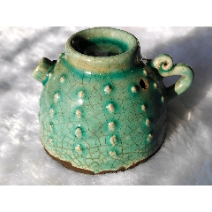 汝窑开片乳钉纹水滴砚滴_水盂/砚滴_永一利【7788砚台收藏】