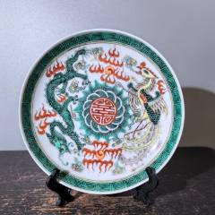 清中期青花三星人物高足大碗_青花瓷_林邑崇古【7788红宝书】