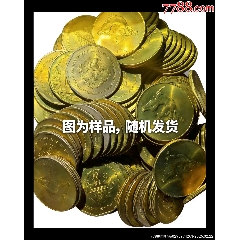 85年牛年銅章黃金萬兩，上海造幣廠黃金萬兩生肖銅章，全新未用，銅材質(zhì)
