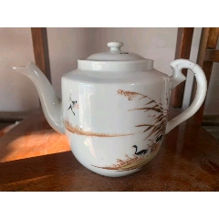 一个清代同治人物粉彩酒壶盖子_旧瓷器_聚古堂【7788旧书网】
