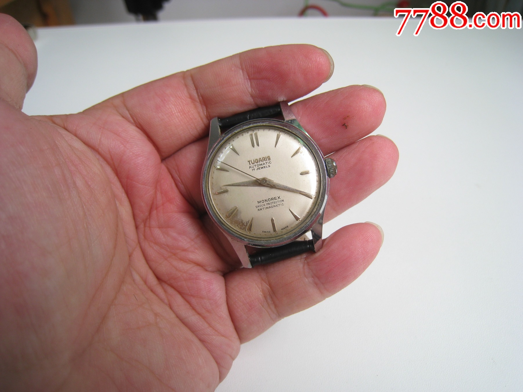 得其利是690瑞士表【自動機械】男老古董_價格210元_第3張_
