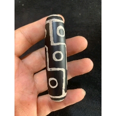 藏传爆老几百年稀有玉净瓶形致宝瓶（保平）老天珠_天珠_天水如冰色