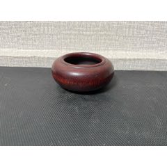 清代郎窑红釉笔洗_笔洗_滨州尚古堂【7788旧书网】