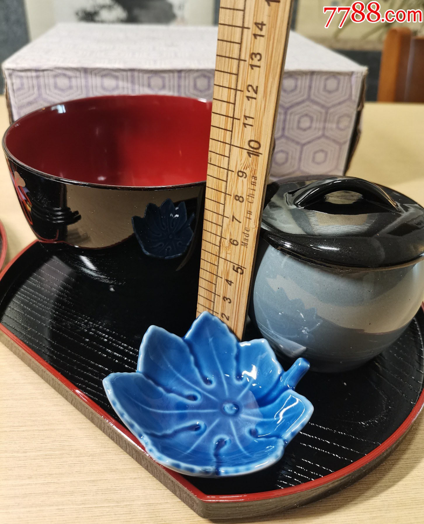 回流輪島涂樹脂漆器食具套裝（9件套，全新全品）_價格98元_第13張_7788商城__七七八八商品交易平臺(7788.com)