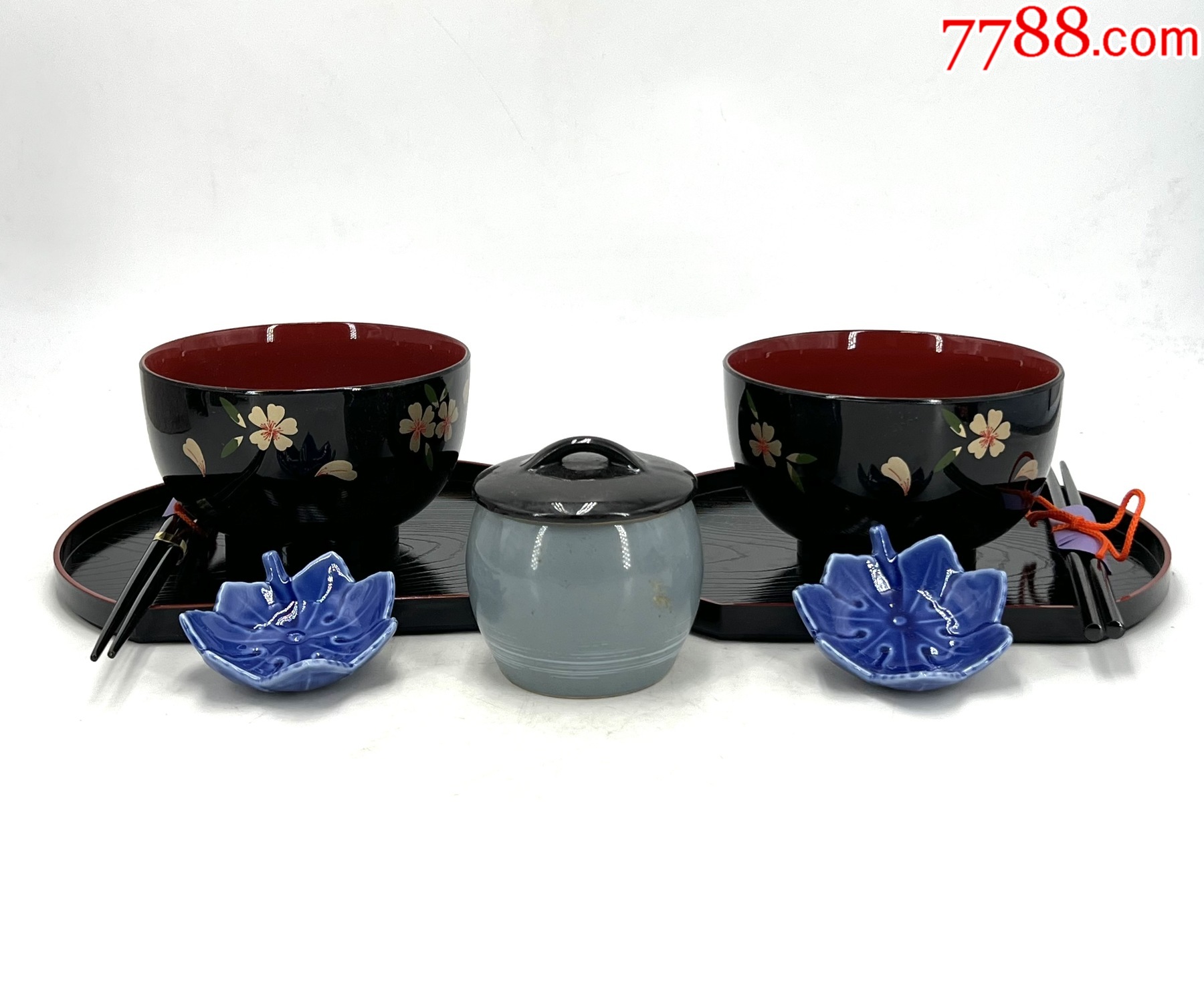 回流輪島涂樹脂漆器食具套裝（9件套，全新全品）_價格98元_第17張_7788商城__七七八八商品交易平臺(7788.com)