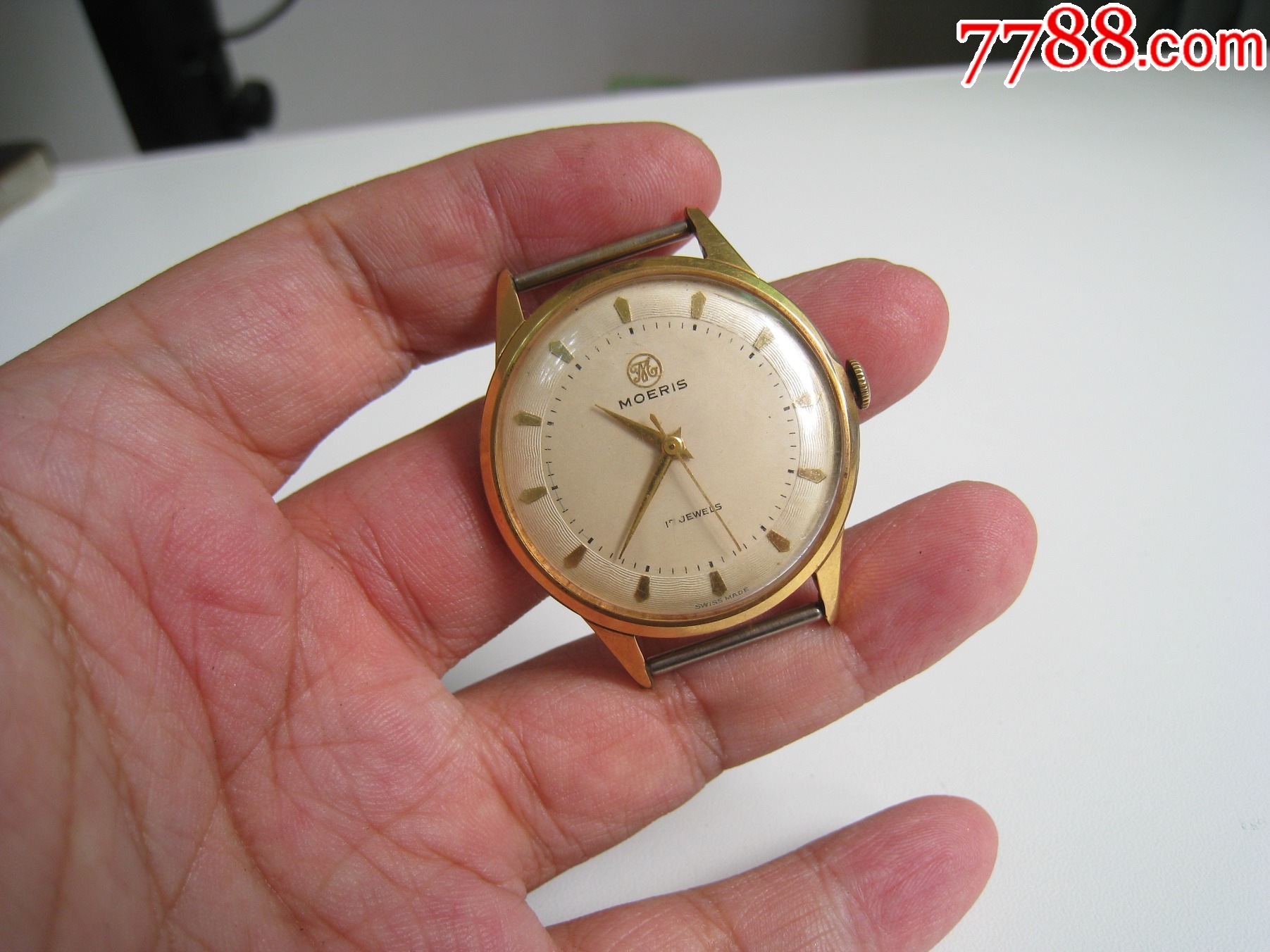 莫里斯17鉆全包金瑞士表【手動(dòng)機(jī)械】男_價(jià)格360元_第4張_