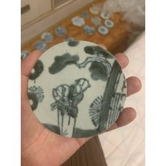 清代青花山水人物纹罐（满工双圈款）_青花瓷_御泓轩古玩玉器【7788旧书网】