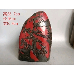 清代老寿山石白田黄印章【张照】款，尺寸2.5-2.2厘米重41.8克，包老保