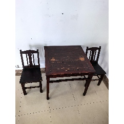 古董老黄花梨家具传世清代黄花梨雕龙纹交椅明清黄花梨家具会所_木椅/凳