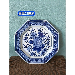 清中晚期双龙戏珠青花筒式香炉_青花瓷_东瓯万宝斋【7788旧书网】