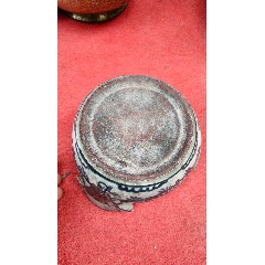 清代《大清嘉庆年制》款细路青花缠枝莲盘_青花瓷_去山区收垃圾【7788