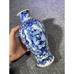 青花【缠枝莲纹罐】（有冲线）_青花瓷_路旁小店欢迎您【7788红宝书】