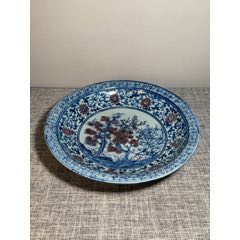 清康熙青花斗笠碗_青花瓷_复真文玩商店【7788旧书网】