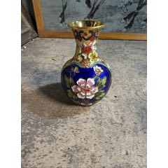 70年代左右掐丝珐琅赏盘_其他景泰蓝/珐琅_收藏玩【7788旧书网】