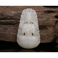 中国美術 和田玉 玉佩 白玉 彫刻 瓜果文 飾り物 古玉 時代物 EG29-3 古洛] 砡 「巻草花紋佩」 明清代 中国古玩 老和田玉 透かし彫 牌 極細
