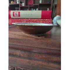 清代，祭红釉三乳足香炉或笔洗。_红釉瓷_壶疯子【7788旧书网】