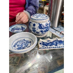 旧藏北宋钧窑葡萄紫釉四方冲天耳炉尺寸:高10.5cm宽13.5cm_花釉/窑变瓷 旧藏北宋钧窑葡萄紫釉四方冲天耳炉尺寸:高10.5cm宽13.5cm_花釉/窑变瓷