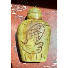珐琅彩鼻烟壶_旧鼻烟壶_古玉轩藏品【7788红宝书】