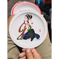 一个清代同治绿地粉彩八角碗_旧瓷器_聚古堂【7788旧书网】