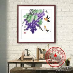 杜俊杰 掛軸 花鳥図 紫藤 水墨画 肉筆 中国美術 作者委託品 杜俊杰 掛軸 花鳥図 紫藤 水墨画 肉筆 中国美術 作者委託品 杜俊杰