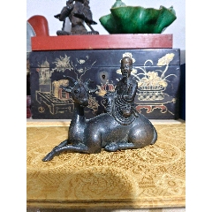 地藏王菩萨?_铜像/铜佛像_小女人古玩【7788旧书网】