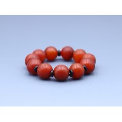 天然漂亮带金缠丝南红玛瑙手镯_玛瑙_晏婷轩收藏店【7788红宝书】