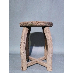 古董老黄花梨家具传世清代黄花梨雕龙纹交椅明清黄花梨家具会所_木椅/凳